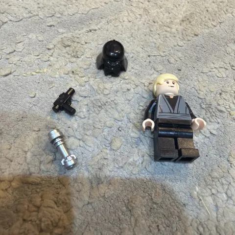 LEGO STAR WARS - Luke Skywalker (Dark Bluish Gray Jedi Robe) - Mini Figure