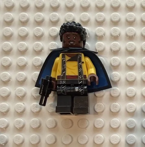 LEGO Star Wars Lando Calrissian, Young (Short Cape with Collar) Sw0923