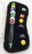 Lego Writing System Pen In Original Case From 1999 Sports Themed 