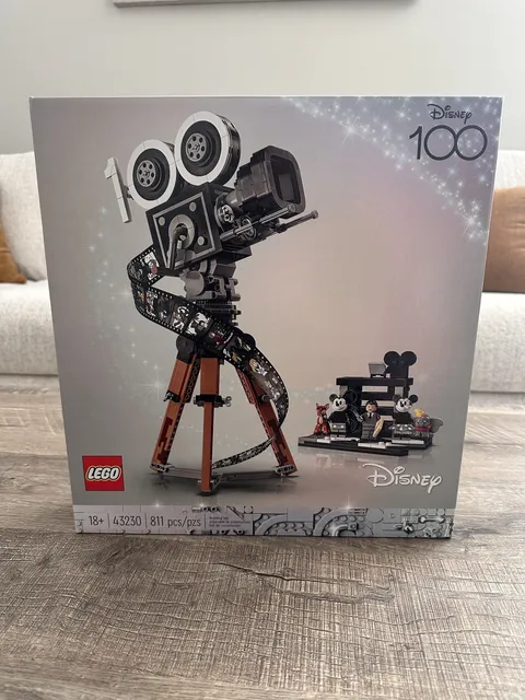 LEGO Disney 100 Walt Disney Tribute Camera (43230) New And In Hand