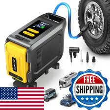 Auxito At1 150Psi Heavy Duty Tire Inflator Portable Air Compressor For Pickup