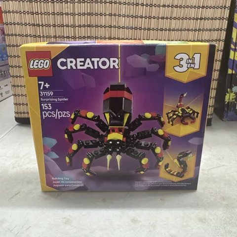 LEGO CREATOR: Wild Animals: Surprising Spider (31159) Sealed