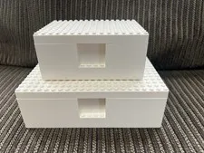 Bygglek Ikea Lego Storage Boxes Set of 2