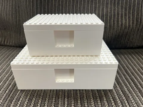 Bygglek Ikea Lego Storage Boxes Set of 2