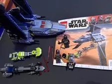 Lego Star Wars 75314: The Bad Batch Attack Shuttle with 3 mini figures 