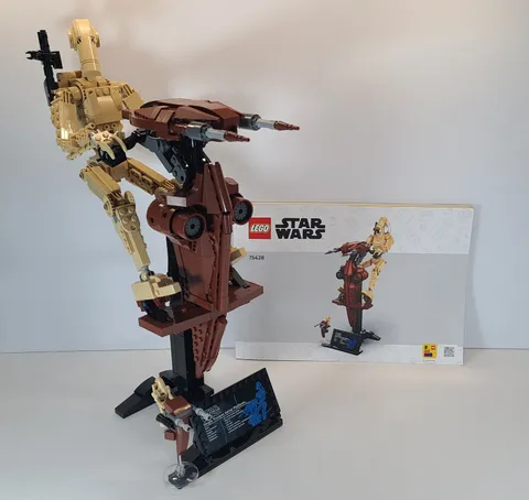 Lego Star Wars 75428 Battle Droid with STAP USED 100% COMPLETE 