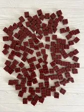 LEGO LOT DARK RED 161 PCS 2X2 BRICK VARIETY BUILDING PIECES