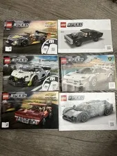 Lot Of 6 Lego Instruction Manuals 76903 76912 76900 76908 76915 76903