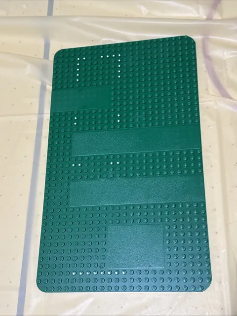 Lego Baseplate 16 x 32 with Set 360/580 Dots Pattern.  1973 Base Plate!