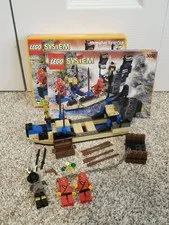 LEGO 3050 Shanghai Surprise Ninja Boat Read Description 