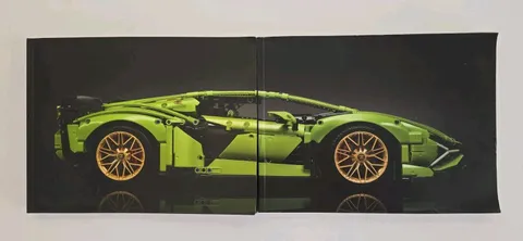 LEGO TECHNIC 42115 Lamborghini Sian FKP 37 - 2 Manuals ONLY
