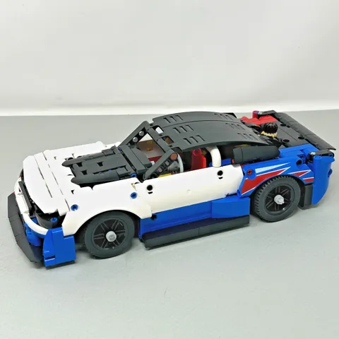 Chevy Camaro stock car working steering NO STICKERS 100%Complete LEGO technic