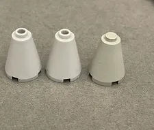 Lego 3942 14918 Light Gray Replacement Parts Pieces Lot of 3