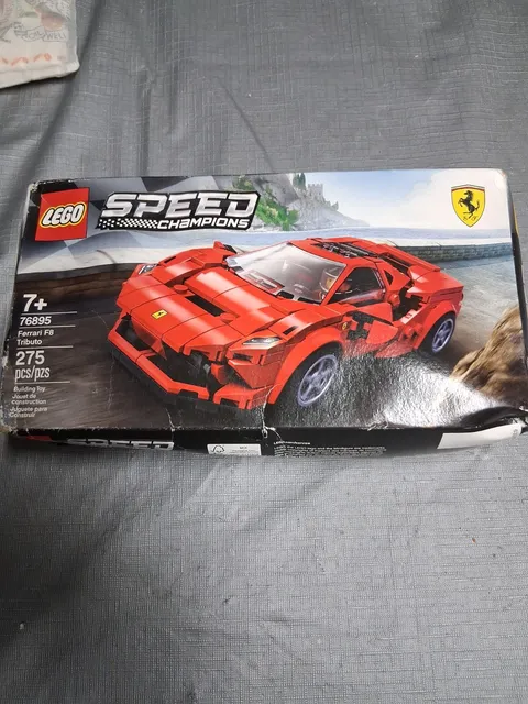 NEW! RETIRED! LEGO Speed Champions 76895 Ferrari F8 Tributo