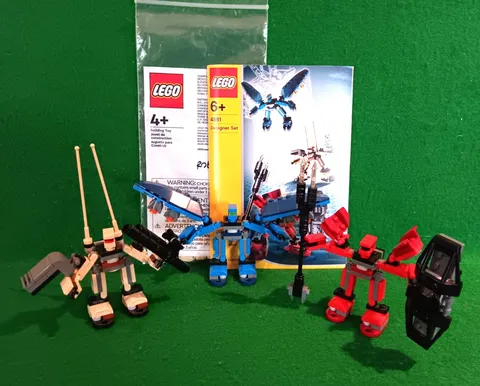 Lego Designer Set #4881, Robo Platoon, No Box but Complete, READ!!