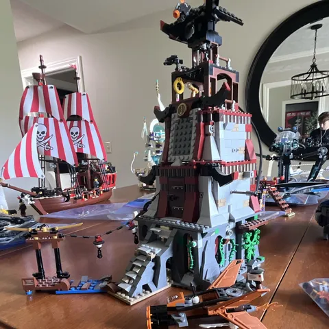 LEGO NINJAGO 70594 The Lighthouse Siege 767pc Light Brick Set completed