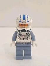 Lego Star Wars  Captain Jag Minifigure  Clone Trooper Pilot 8088