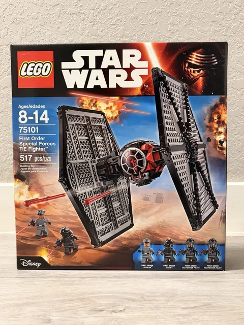 LEGO 75101 Star Wars First Order Special Forces TIE Fighter New Sealed Retired