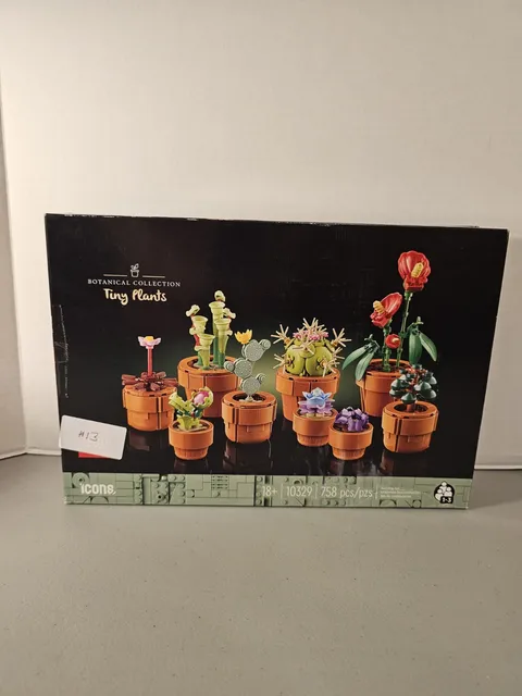 LEGO Botanicals: Tiny Plants (10329) NEW OPEN DAMAGED BOX