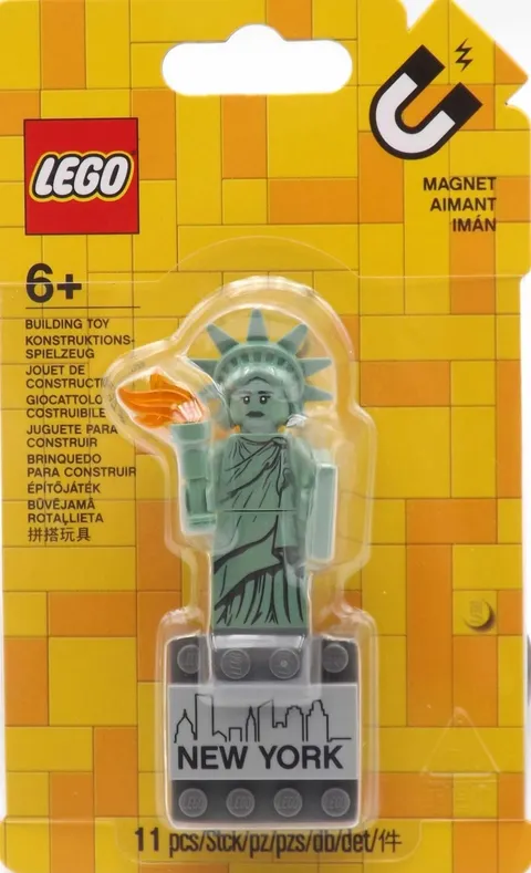 LEGO Iconic 854031 Lady Liberty Magnet Minifigure Statue Free NEU & OVP