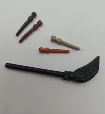 LEGO Harry Potter Broom and Wand Four Colors Replacement Parts
