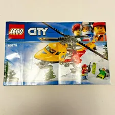 Lego Technic City 60179 Manual Booklet Manual Only