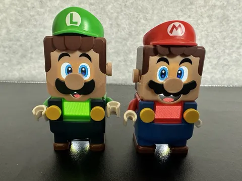 LEGO Super Mario & Luigi Interactive Electronic Figures Bundle Tested 