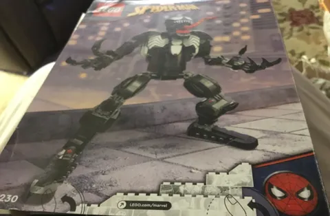 Lego Venom Spider-Man #76230 Empty Box & Instruction Manual