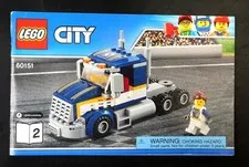 Lego CITY INSTRUCTION GUIDE Manual 60151 Book 2