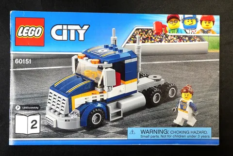 Lego CITY INSTRUCTION GUIDE Manual 60151 Book 2
