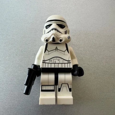LEGO Star Wars Imperial Stormtrooper Minifigure sw0188b Black Head 2007 Retired