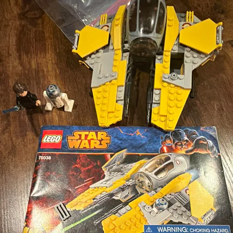 LEGO Star Wars 75038 Jedi Interceptor w/ R2-D2 Instructions