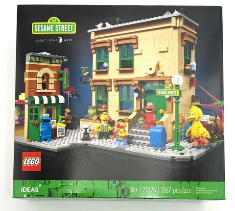 LEGO 21324 123 Sesame Street 2020 New Sealed Retired Rare