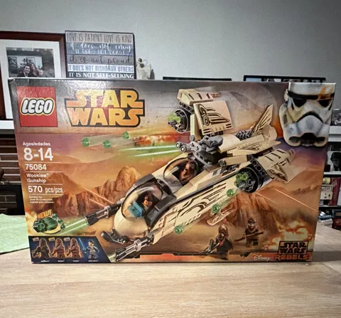 LEGO Star Wars Rebels Wookiee Gunship 75084 Complete Set 570 pcs Box 8-14.