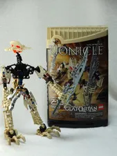 2009 LEGO Bionicle Glatorian Vorox  8983 Almost Complete w/ Canister