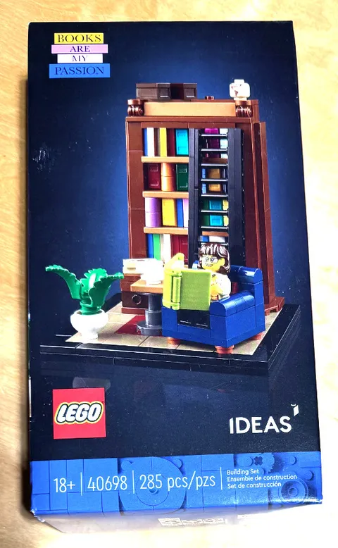 LEGO 40698 Books Are My Passion GWP NEW Sealed Ideas 285pcs Library Display Set