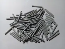 LEGO BULK LOT 86 LIGHT BLUISH GRAY WAND/LIGHTSABER BLADE BARS 4L #30374