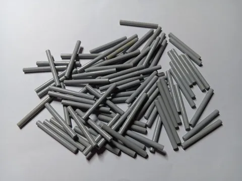 LEGO BULK LOT 86 LIGHT BLUISH GRAY WAND/LIGHTSABER BLADE BARS 4L #30374