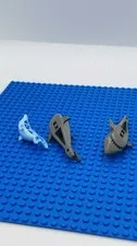 Ocean Animal LEGO Lot Blue 32x32 Water Baseplate Sharks Dolphin Genuine