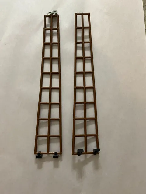 2x LEGO Old Brown Boat  Mast Rigging Long 27 x 5 6274 6285 6270 2541