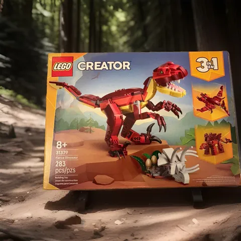 LEGO Creator 3-in-1 Fierce Dinosaur Set 31379 (8+) new & sealed 283 pcs