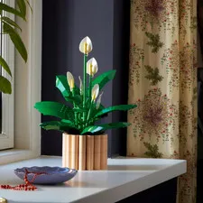 LEGO Botanical Collection Peace Lily Magnolia Branches Flower Building Set 10340
