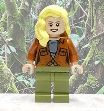NEW Lego Minifig ELLIE SATTLER JW082 From Jurassic World Dominion  76949 76951