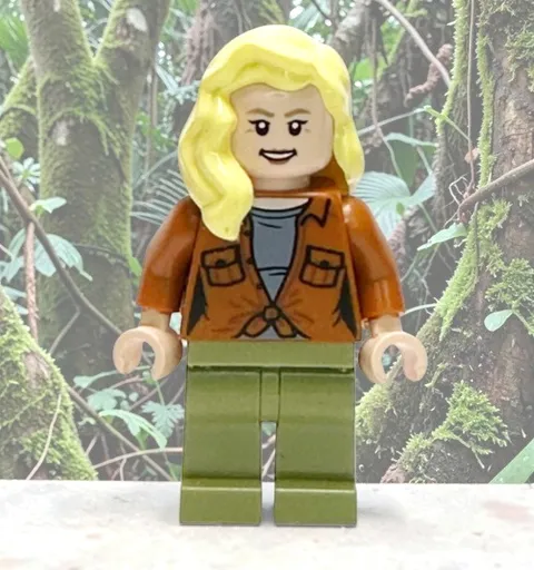 NEW Lego Minifig ELLIE SATTLER JW082 From Jurassic World Dominion  76949 76951