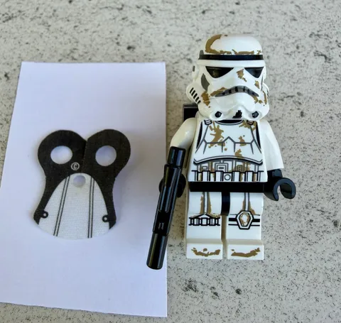 LEGO Star Wars Sandtrooper Minifigure sw0383 w/ Pauldron (never worn)
