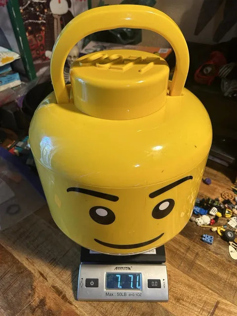 LEGO Minifigure Head Sort & Store Head Storage Container Tray Plus Legos Figures