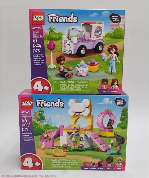 LOT OF 2 !! LEGO Friends 42665 & 42675 SEE DETAILS