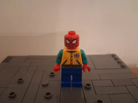 LEGO minifigure Spider-Man w Jacket sh0757 Marvel 2021 Advent Calendar Xmas