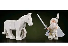 Lego Lord of the Rings Gandalf The White & Shadowfax from Minas Tirith 11377 New