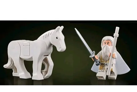 Lego Lord of the Rings Gandalf The White & Shadowfax from Minas Tirith 11377 New